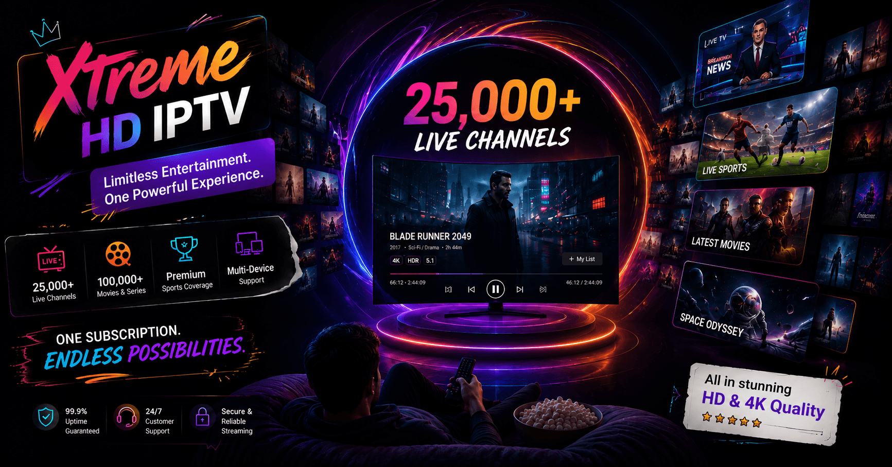 Xtreme HD IPTV Review, Pricing & Channel Packages in 2026