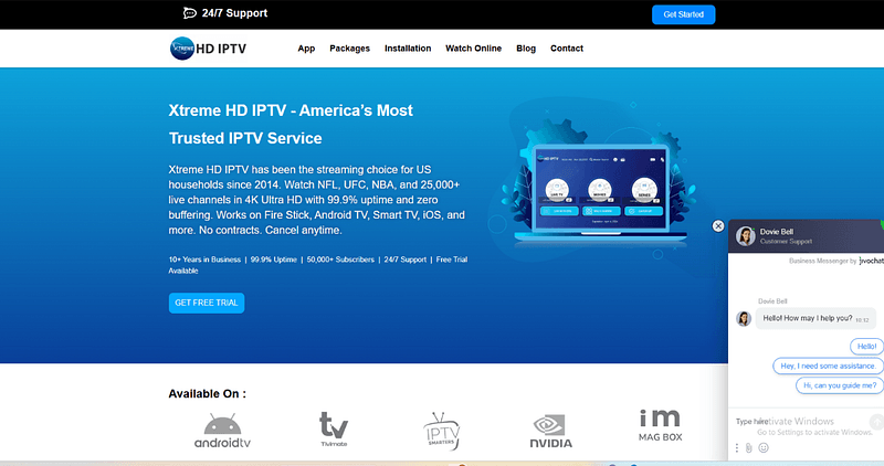 Get instant access to sports, movies, and live TV channels with reliable Xtreme HD IPTV service.