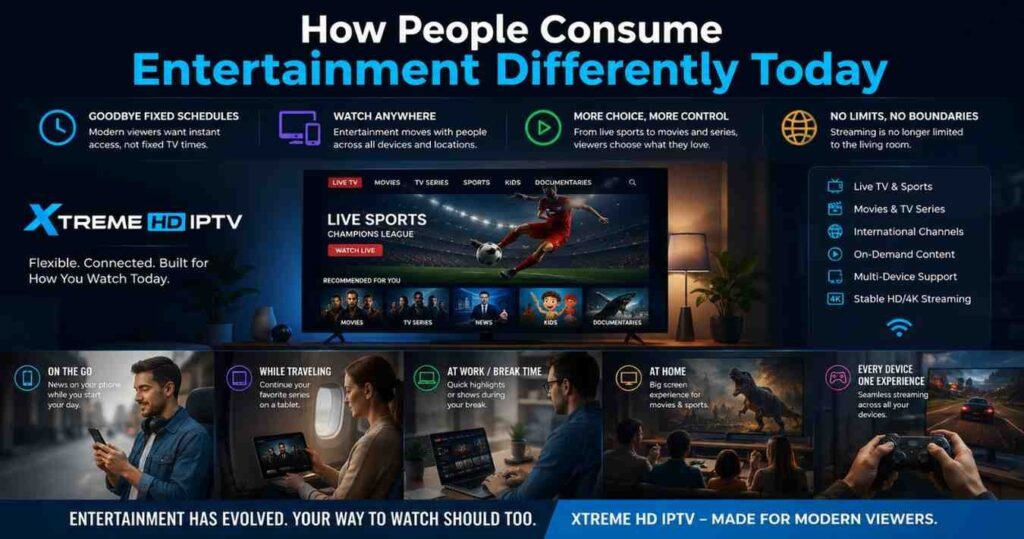Discover smoother entertainment with Xtreme HD IPTV, designed for users who want reliable streaming, quick channel loading, and access to global content across Smart TVs, Firestick, phones, and tablets.