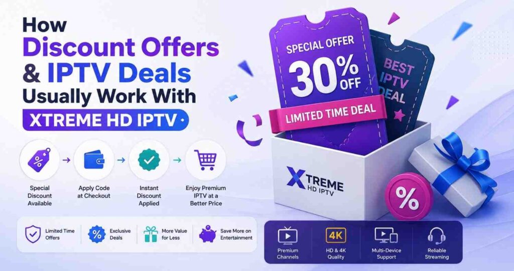 Xtreme HD IPTV helps users stream entertainment across Smart TVs, Firestick, phones, and tablets with smoother playback and organized content access.