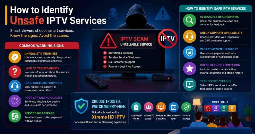 Xtreme HD IPTV provides modern entertainment with live TV, on-demand content, HD streaming, and seamless access across all your favorite devices.