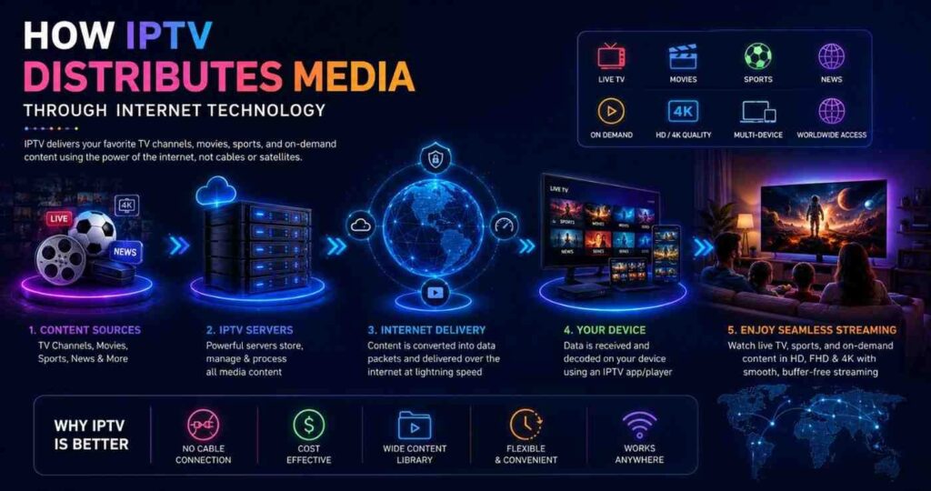 Compare the Best IPTV Services with 4K streaming, fast channels, sports access, and premium entertainment.