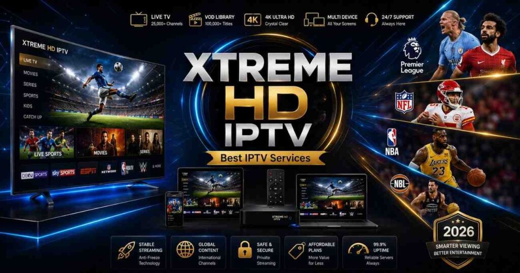 Watch live TV, movies, and sports on multiple devices using the Best IPTV Services for modern streaming.