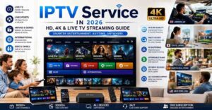 IPTV Service for HD, 4K & Smooth Multi-Device Streaming