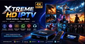 Xtreme HD IPTV offers a modern entertainment experience with fast channel loading, premium content selections, multi-device streaming, and excellent video quality.