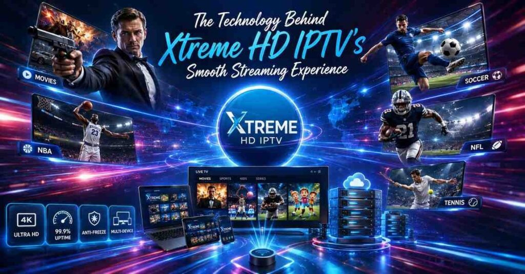 Upgrade your entertainment experience with Xtreme HD IPTV, featuring thousands of channels, premium content, HD quality streaming, and flexible device support.