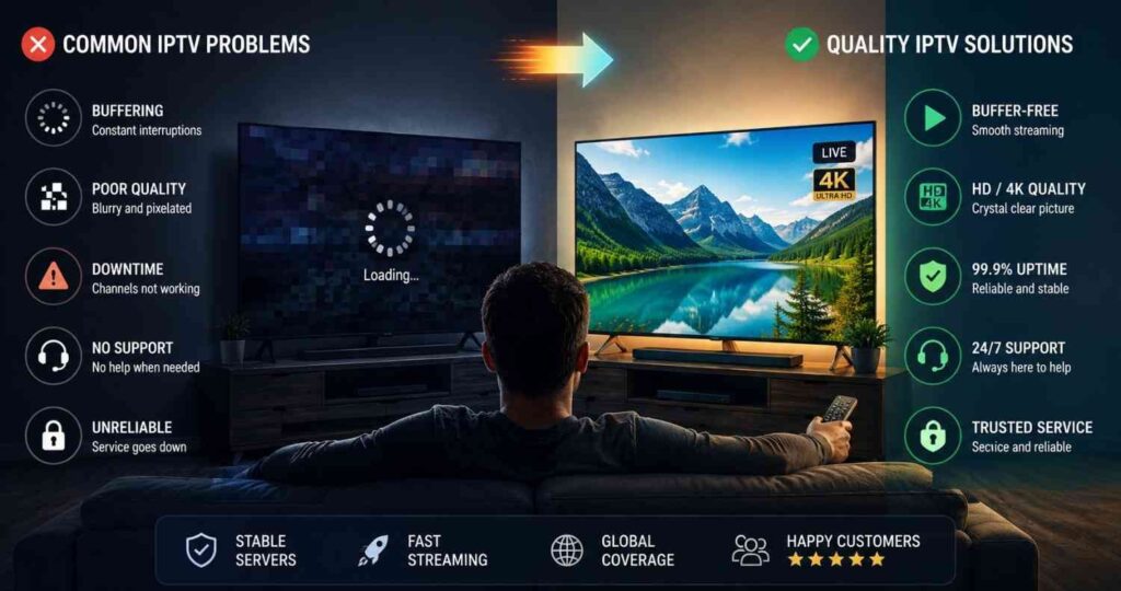 IPTV Service Provider Tips for Buffer-Free Entertainment