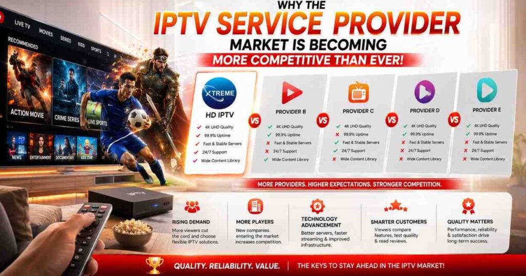 Why Choosing the Right IPTV Service Provider Matters