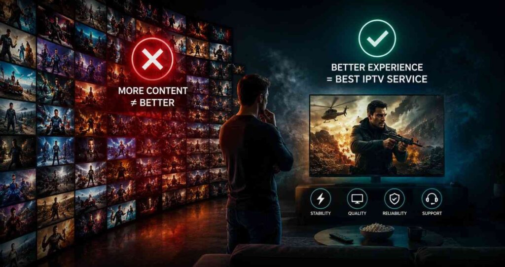 Find the Best IPTV Service Provider that delivers reliable performance, fast channel access, extensive content libraries, and seamless streaming across multiple devices.