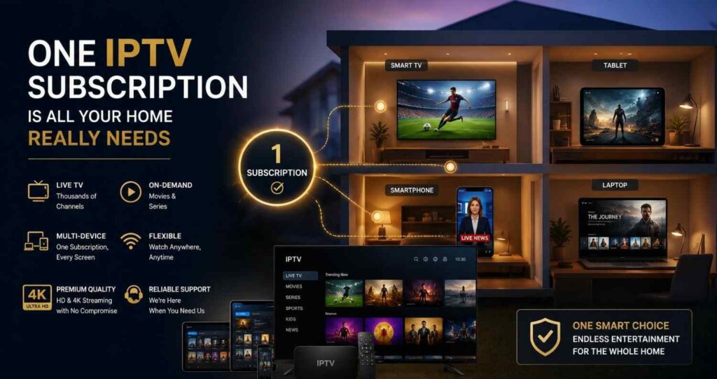 Choose the right IPTV Subscription with confidence. Learn what matters most, from device compatibility and HD streaming to stable performance and reliable support.