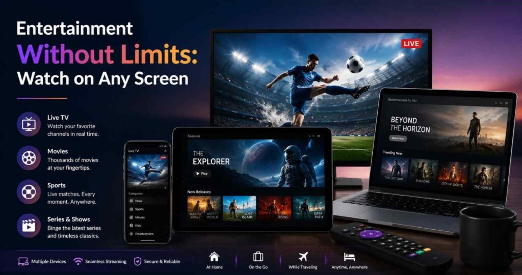 Looking for a dependable IPTV Subscription? Explore how smooth streaming, multi-device support, and premium entertainment deliver a better viewing experience every day.