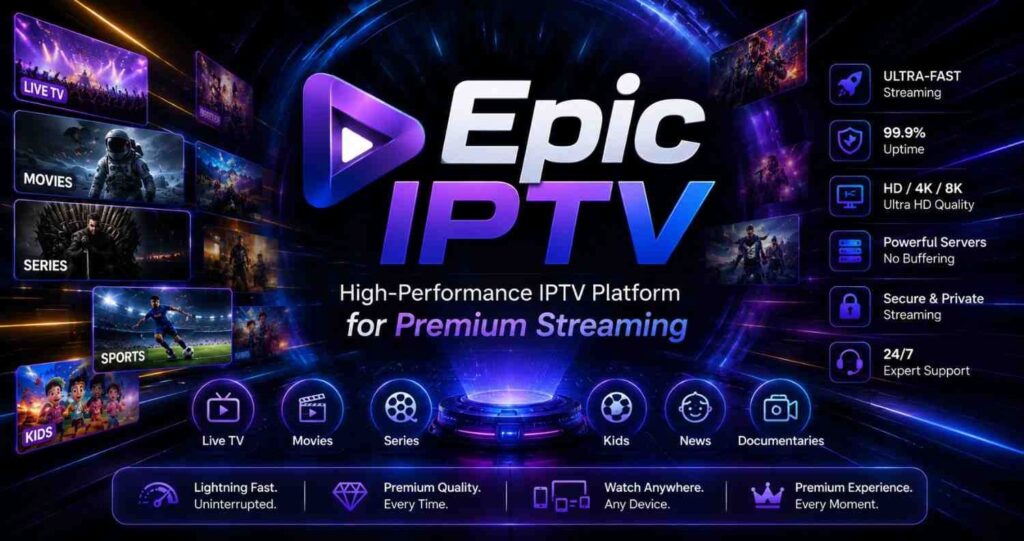 Learn how 4K IPTV transforms home entertainment with Ultra HD streaming, premium content, and reliable multi-device compatibility.