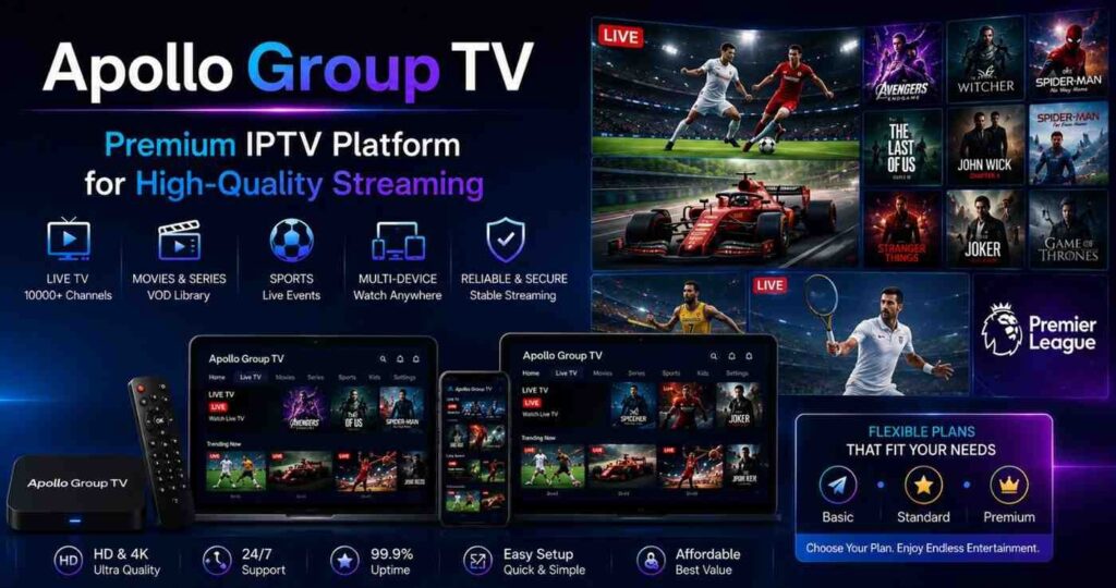 Choose the right 4K IPTV service for seamless streaming, premium entertainment, and an extensive collection of live and on-demand content.