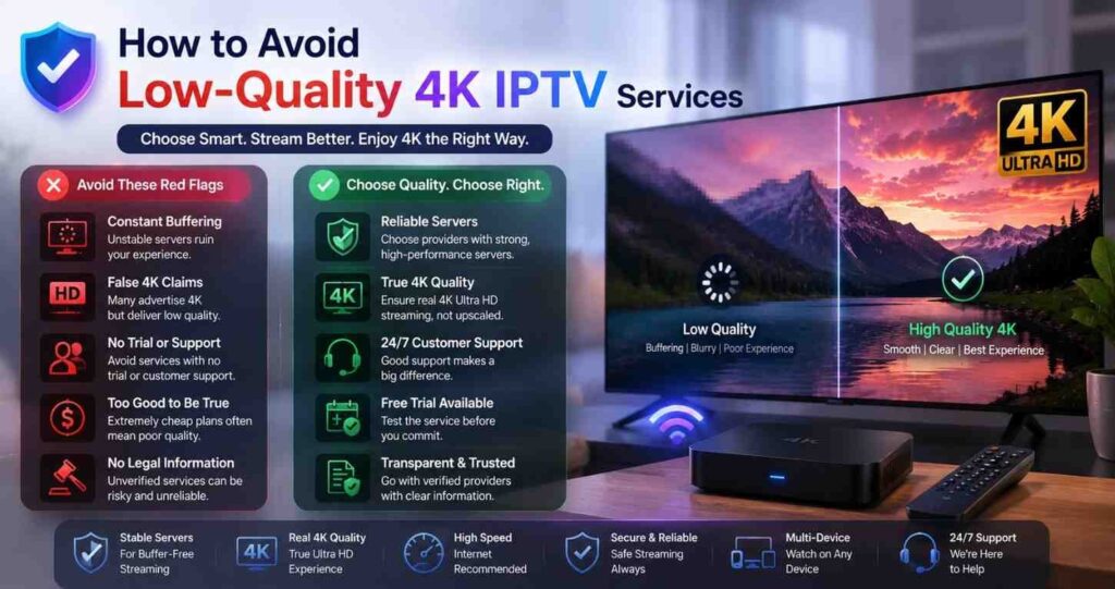 Discover how 4K IPTV enhances your viewing experience with sharper visuals, smoother streaming, and premium entertainment options.