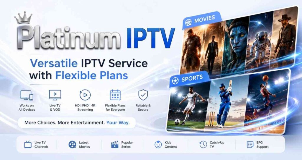 Explore the advantages of 4K IPTV for watching live TV, sports, movies, and series in exceptional Ultra HD quality.