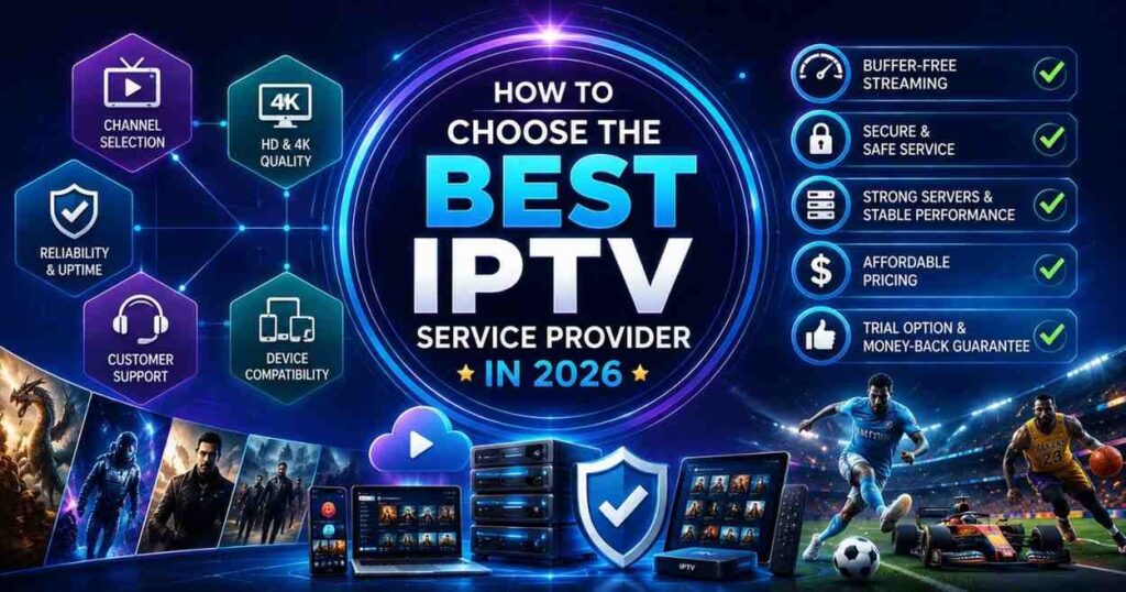 Make a smarter streaming choice by comparing IPTV trials. Find the Best IPTV Service Provider based on real performance, flexible plans, and consistent viewing quality.