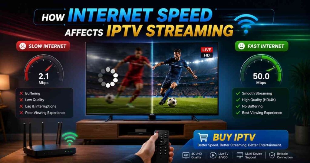 Buy IPTV subscription and enjoy optimized streaming with useful performance tips, crystal-clear visuals, responsive playback, and compatibility across multiple devices.